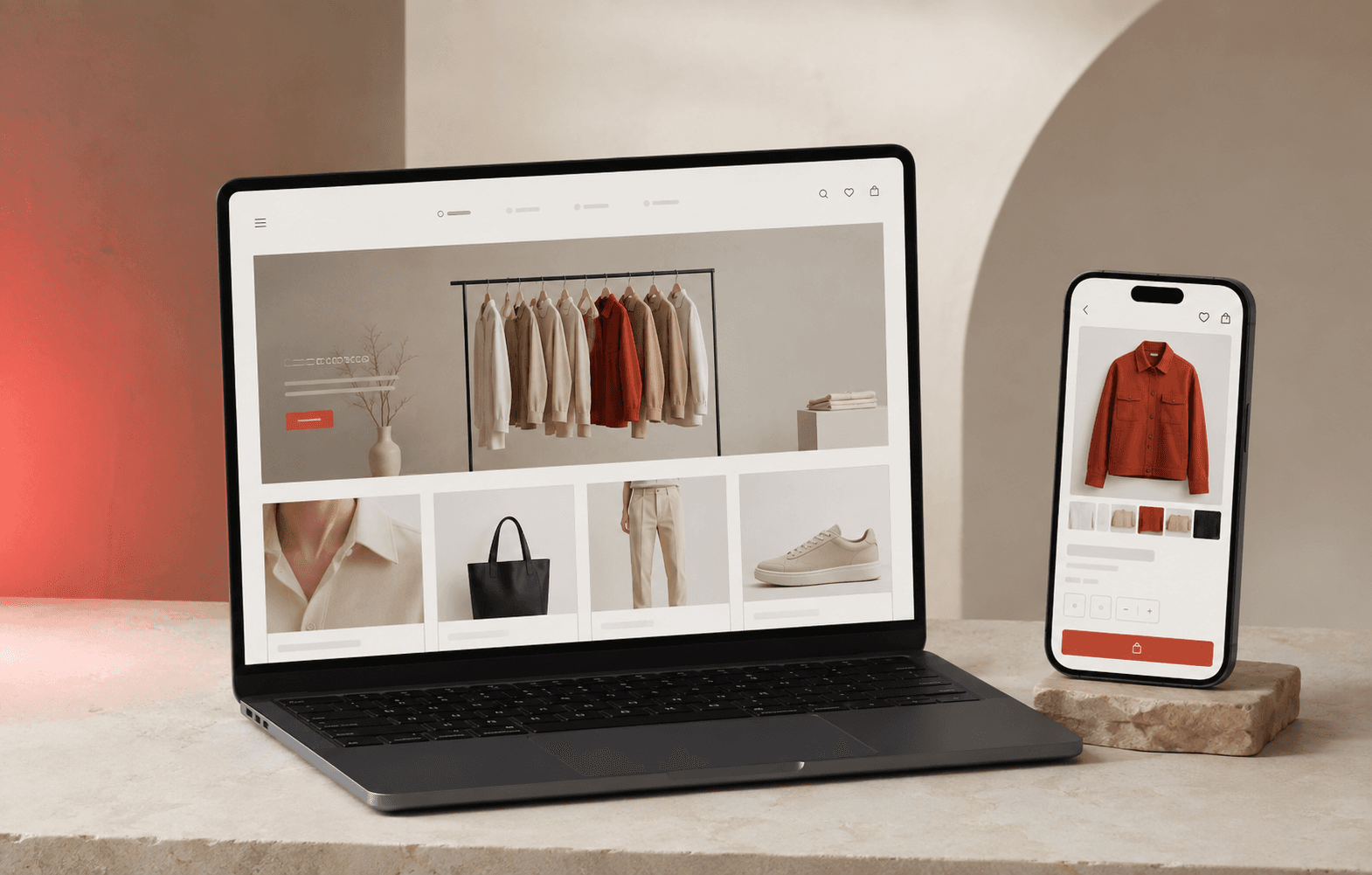 Proyecto de ecommerce para una marca de retail.