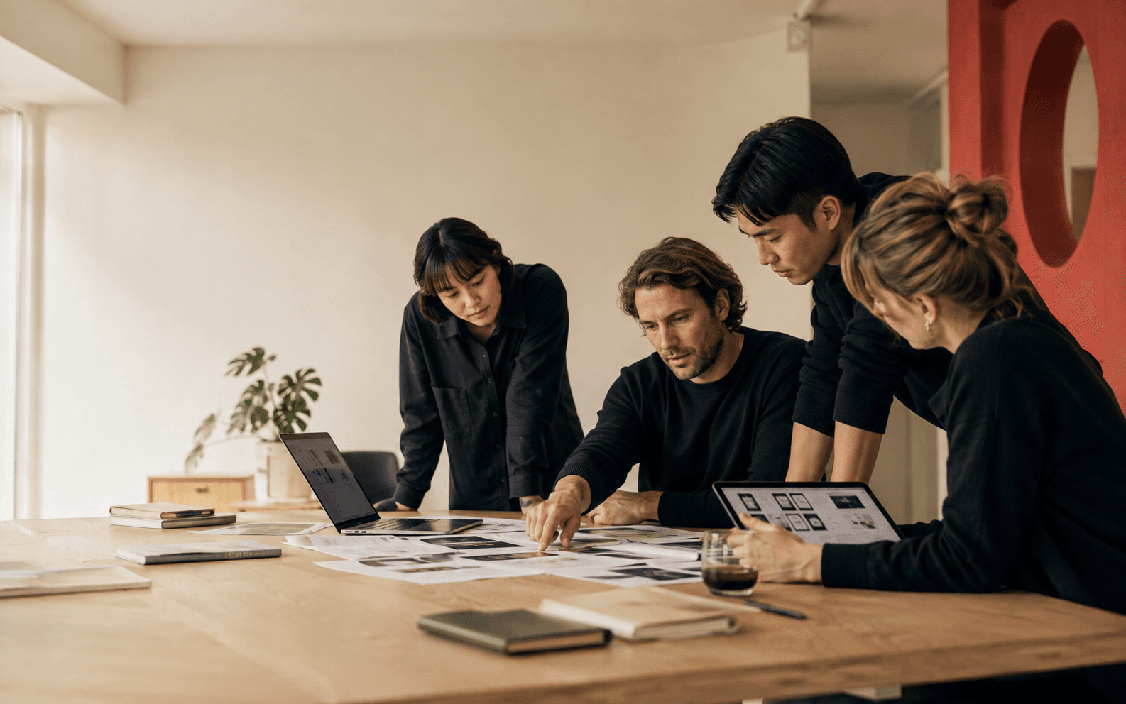 Equipo de KRANEO colaborando en un proyecto digital